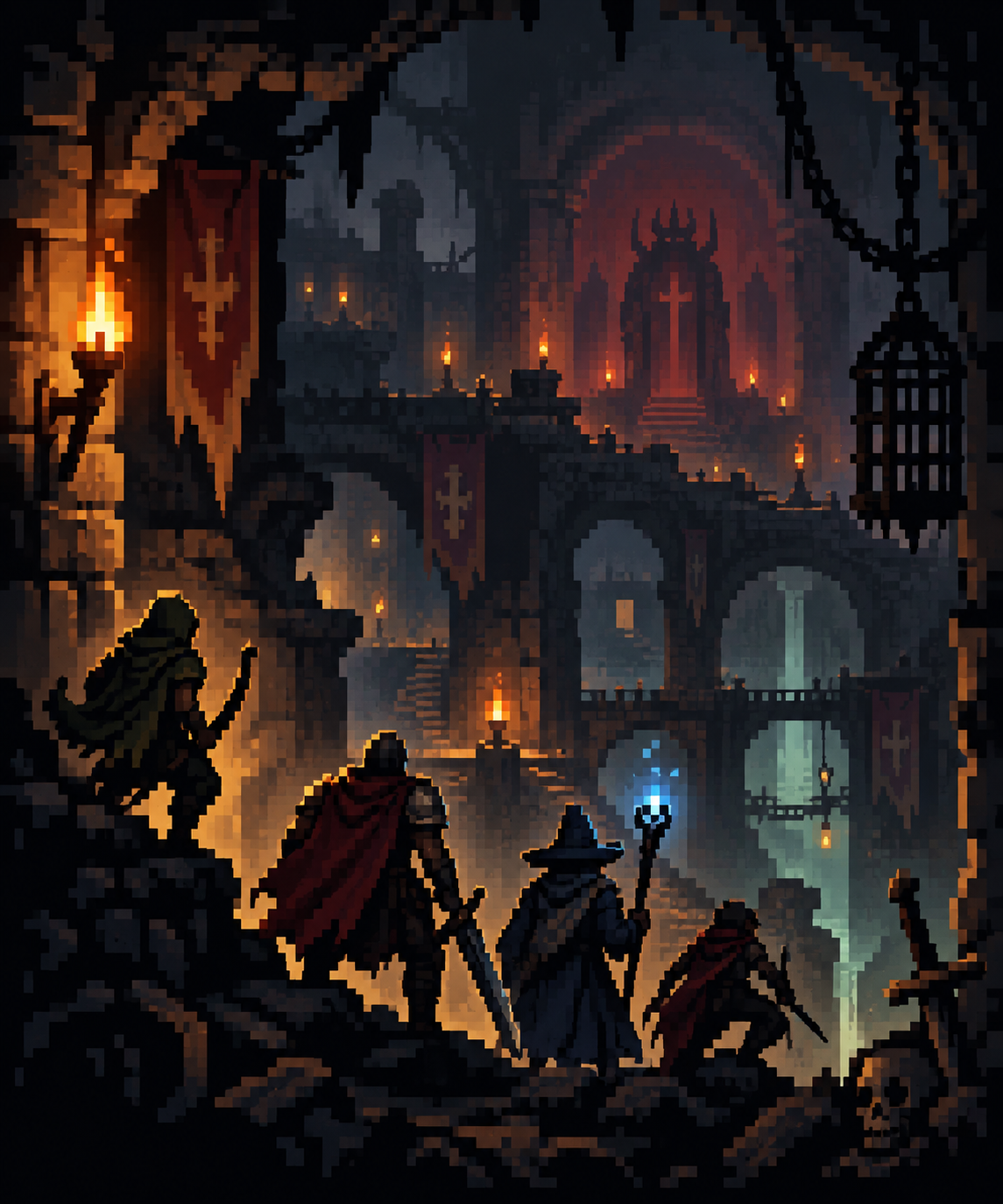 Guildmaster: Dungeons adventure landscape